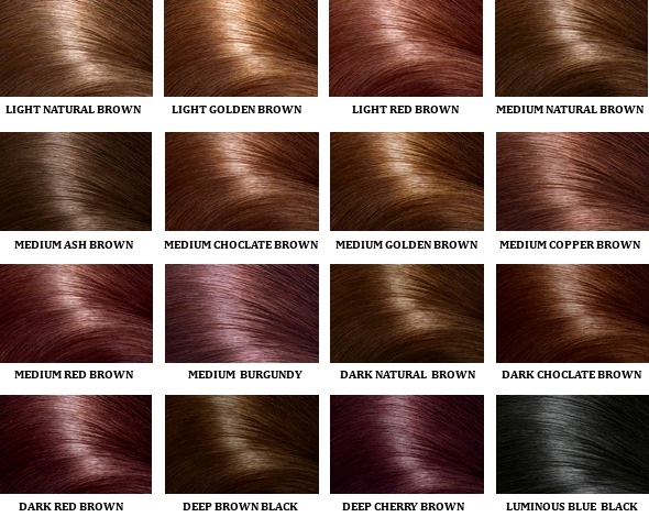 African American Wig Color Chart