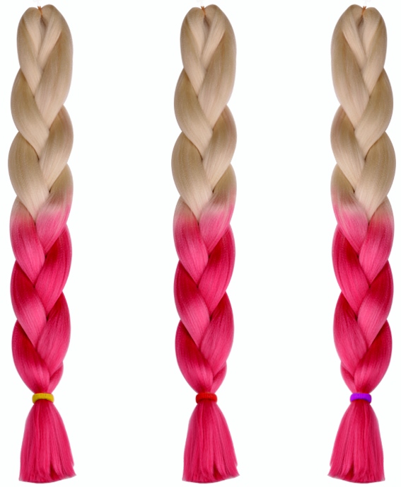 Ombre Hair Braiding Extensions - Q&A Remy vs. non-Remy hair and heat  resistance