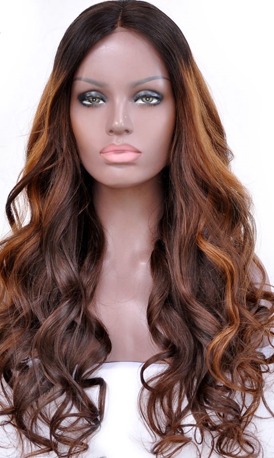 Long full lace wig