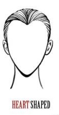 Heart shaped face - wigs by face shape