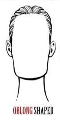 Oblong and rectangular wigs by face shape