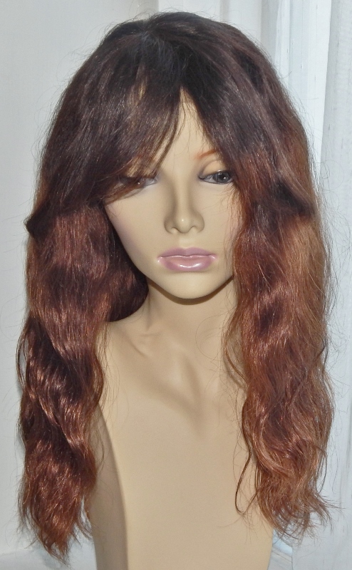 Bodywave Copper Ombre Lace Front Wig