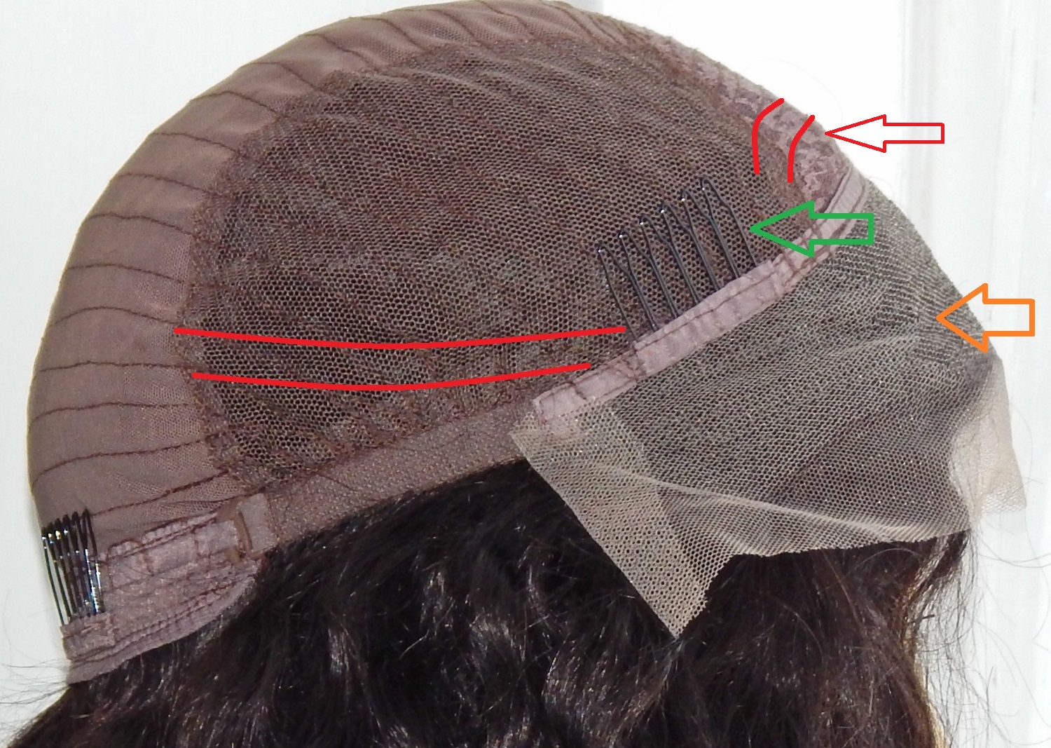 How to Sew-In A Lace Wig - Another way to secure your lace front wig