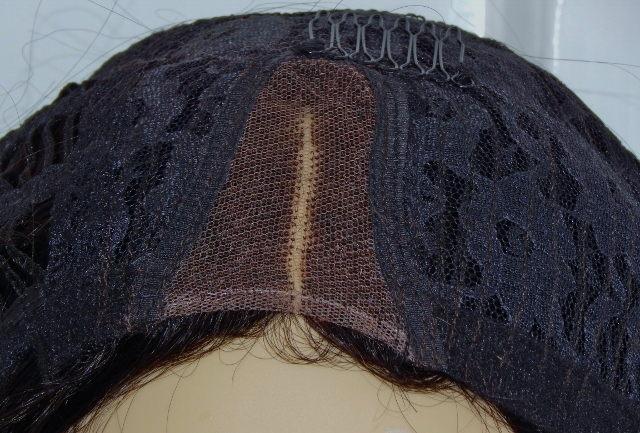 Lace front wigs part down middle hot sale